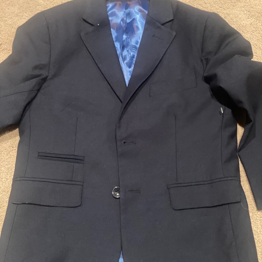 Boys navy blazer